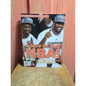 2012 KINGS OF THE NBA MIAMI HEAT SPECIAL COMMEMORTIVE ISSUE - Lebron - Wade